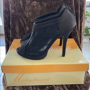 Michealangelo’s High Lace Booties